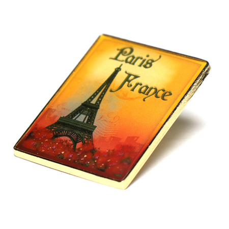 Gold Plated Eiffel Tower Pin