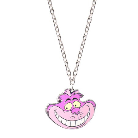 Silver Plated Hard Enameled Cartoon Necklace