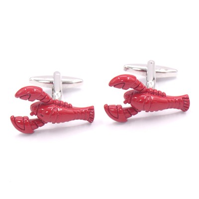 Fantastic Anodized 3D Lobster Cufflink